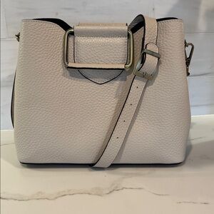 ISADORA Pebbled Leather Italian Shoulder Crossbody Hand Bag Purse NWOT